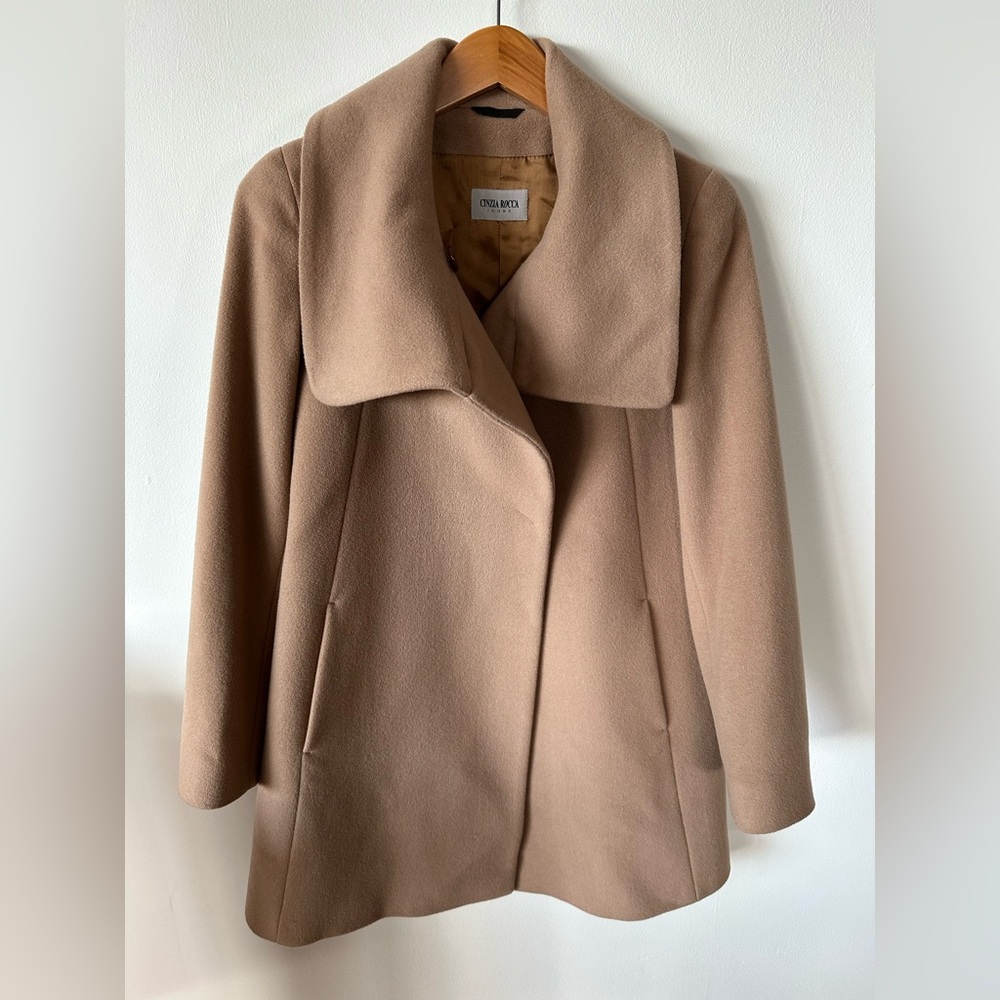 Cinzia Rocco wool and cashmere coat- small